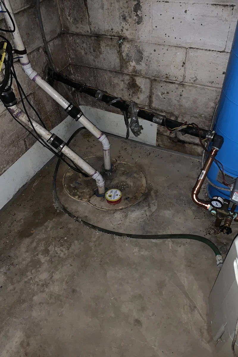 Basement Pipe System