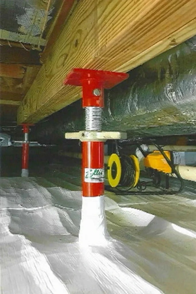 Damaged House Foundation
